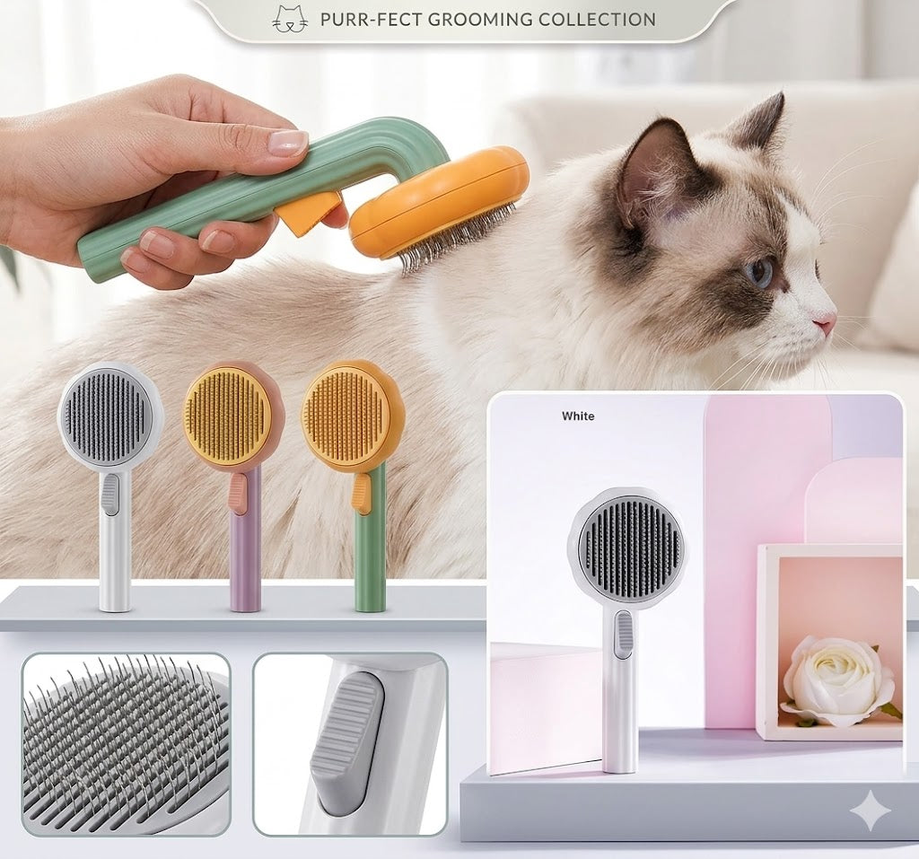 Cepillo Quita Pelo Para Mascotas Petbrus