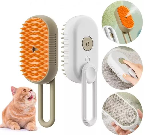 Cepillo De Vapor Quita Pelos 3en1 Masaje