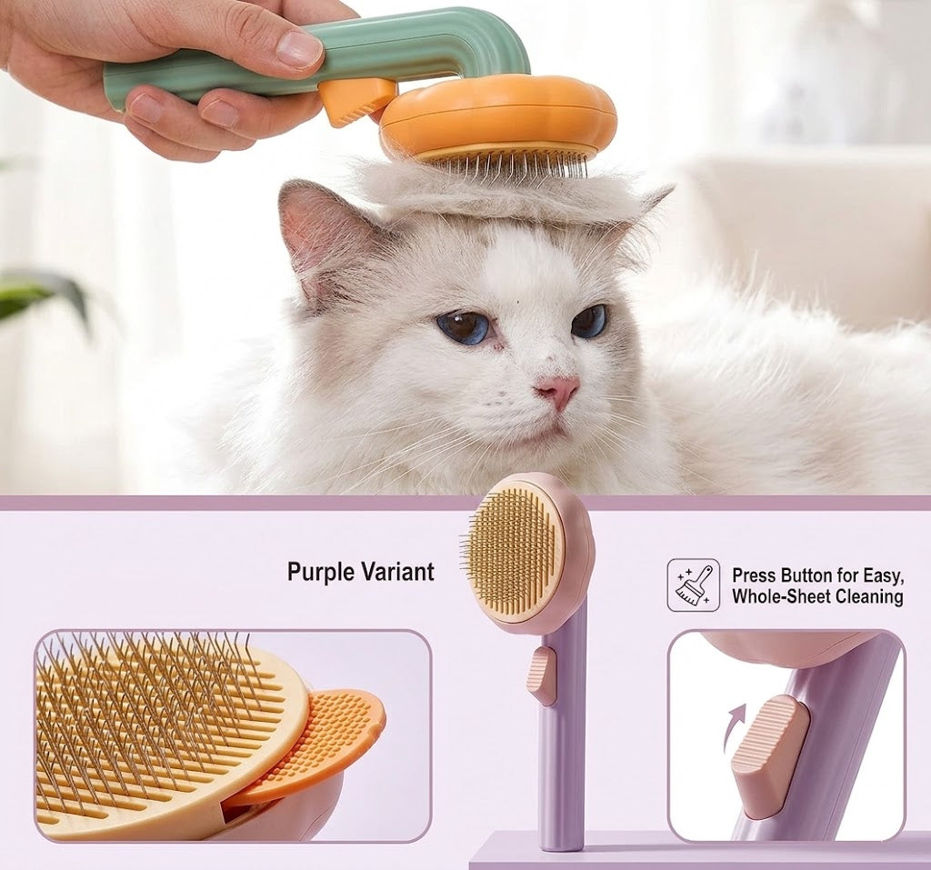 Cepillo Quita Pelo Para Mascotas Petbrus