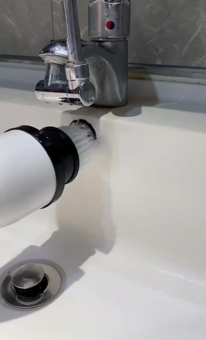 CEPILLO DE LIMPIEZA ELÉCTRICO 9 EN 1 – LIMPIA SIN ESFUERZO